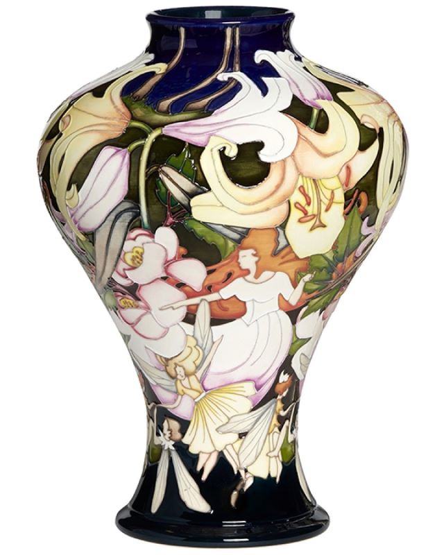 Moorcroft Anjana Vase 68/12 - Ltd Ed 5