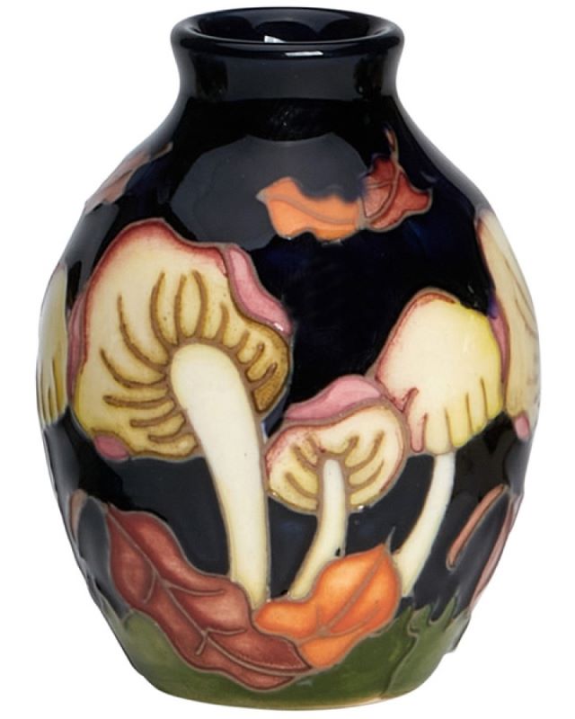 Moorcroft Autumn Bounty Miniature Vase - October 3/2