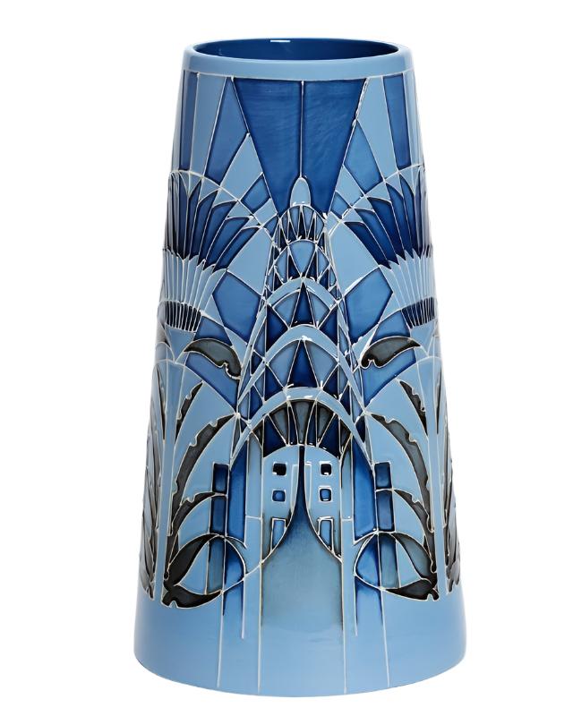 Moorcroft Chrysler Vase 163/9 -Ltd Ed 15