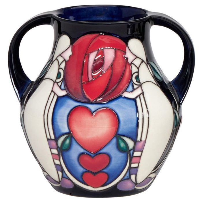 Moorcroft Glasgow Love Vase 5/4  - Numbered