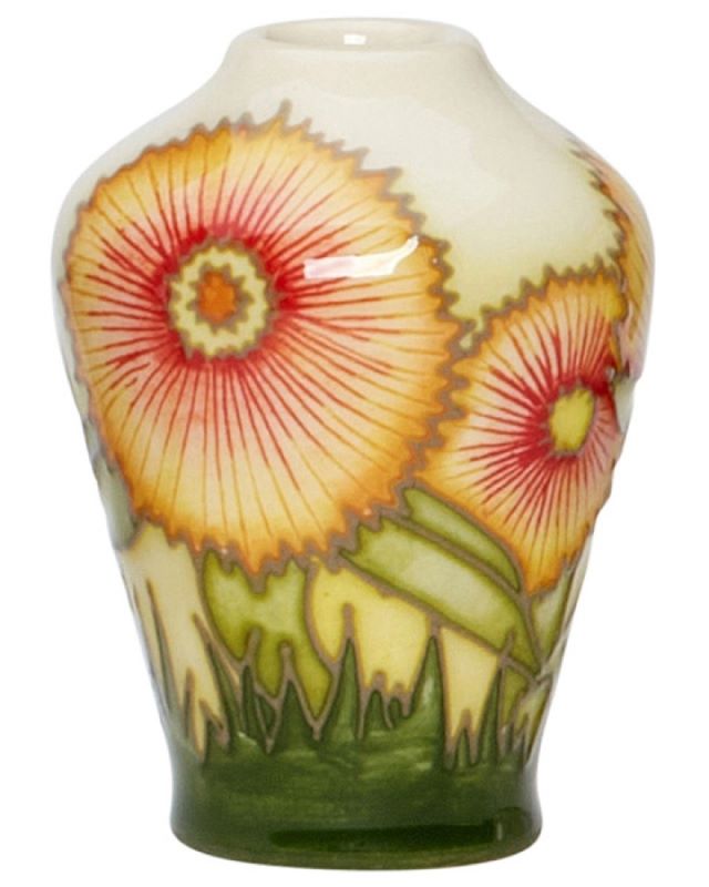 Moorcroft Hottentot Fig Miniature Vase - June 576/2