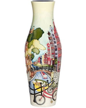 Moorcroft Old Amsterdam Vase 120/16 - Ltd Ed 5