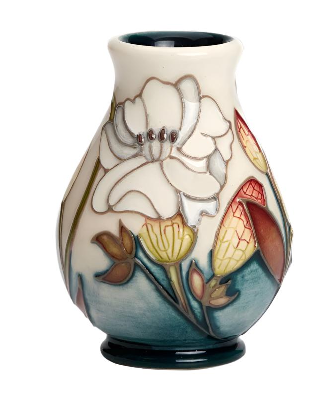 Moorcroft Silene Maritima Miniature Vase 72/2