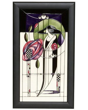 Moorcroft The Margaret that Would Be Plaque PLQ20 - Numbered