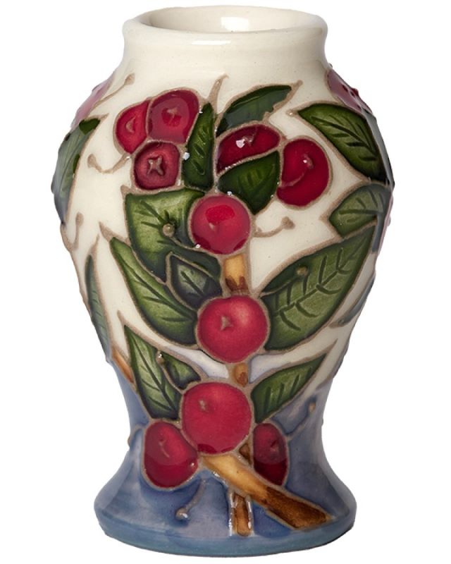 Moorcroft Christmas 2024 Colour and Cheer Vase