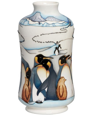 Moorcroft Christmas 2024 Kings of Antartica Vase - Numbered