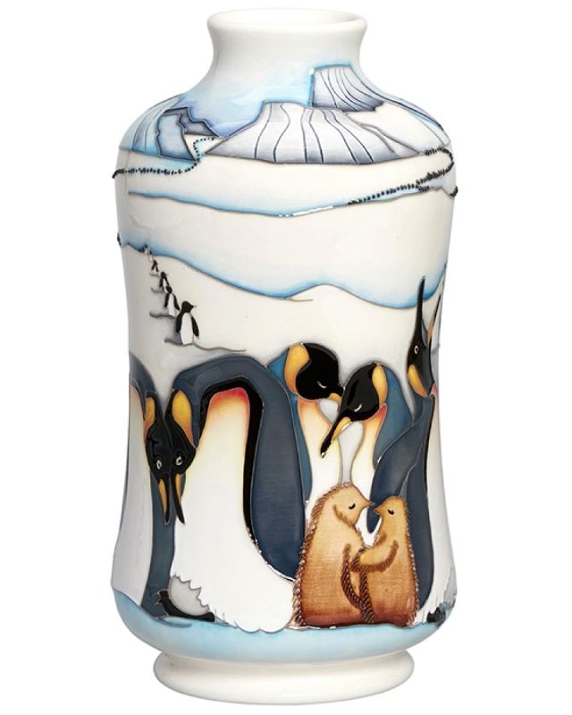 Moorcroft Christmas 2024 Kings of Antartica Vase - Numbered