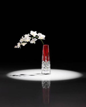 Waterford Crystal Lismore Red Bud Vase