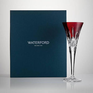 Waterford Crystal Lismore Red Toasting Flutes 170ml - Set of 2