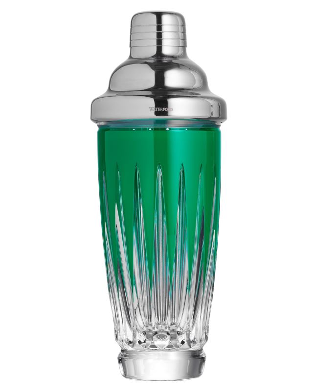 Waterford Crystal 2025 New Year Cocktail Shaker Firework Green - Ltd Ed