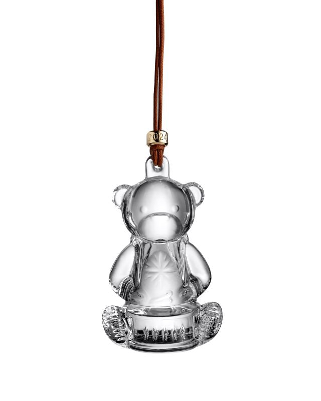 Waterford 2024 Christmas Crystal My First Bear Ornament