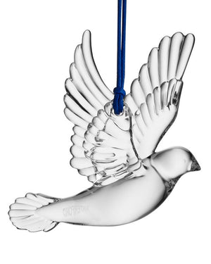 Waterford 2024 Christmas Crystal Dove of Peace Ornament