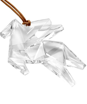 Waterford 2024 Christmas Crystal Origami Pegasus Ornament