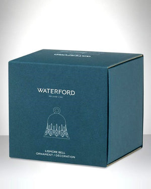 Waterford 2024 Christmas Crystal Lismore Green Bell Ornament