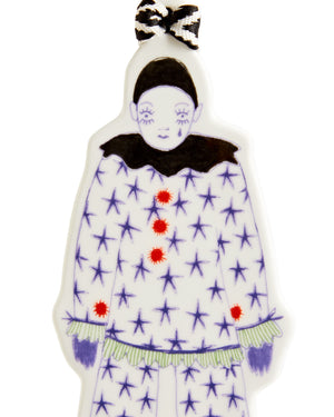 Wedgwood 2024 Christmas Pierrot Ornament - The Nutcracker Collection