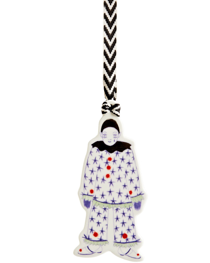 Wedgwood 2024 Christmas Pierrot Ornament - The Nutcracker Collection