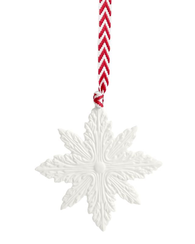 Wedgwood 2024 Christmas Snowflake Ornament