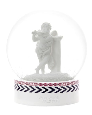 Wedgwood Christmas 2024 Annual Snow Globe Cherub