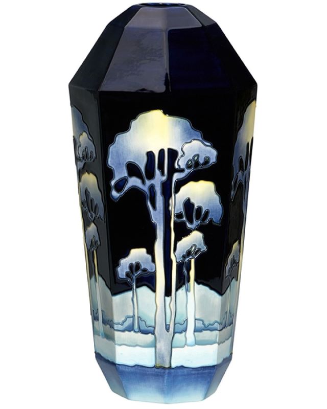 Moorcroft Mystery of the Moonlight Vase DIAM2  - Ltd Ed 15