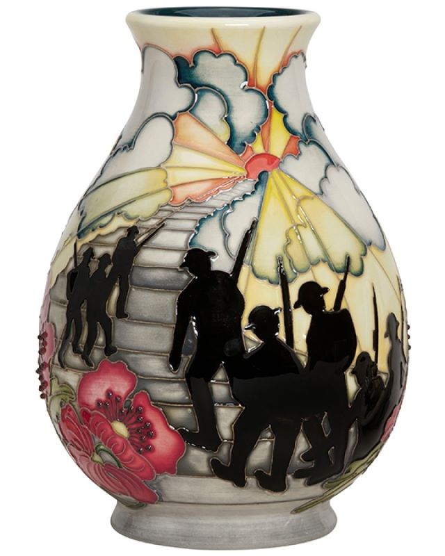 Moorcroft Stairway to Heaven Vase 7/7  - Numbered